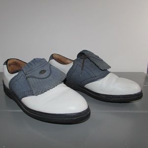 Nordstrom Womens Golf Shoes Blue and White 8.5 med